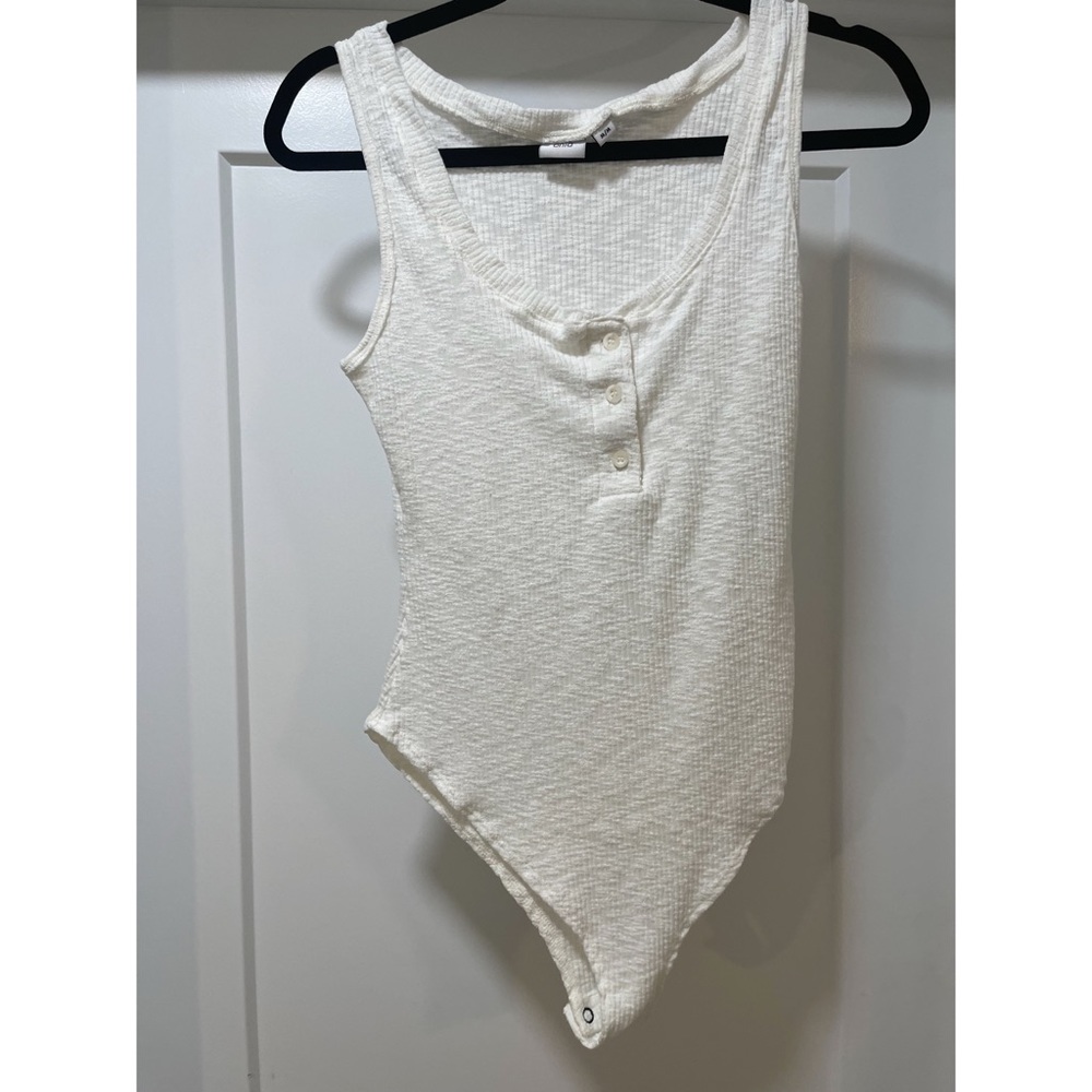 Onia ribbed body suit